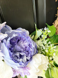 Ivory & Periwinkle