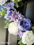 Ivory & Periwinkle