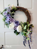 Ivory & Periwinkle