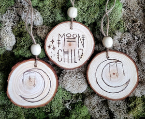 Moon Child Ornaments