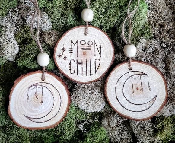 Moon Child Ornaments